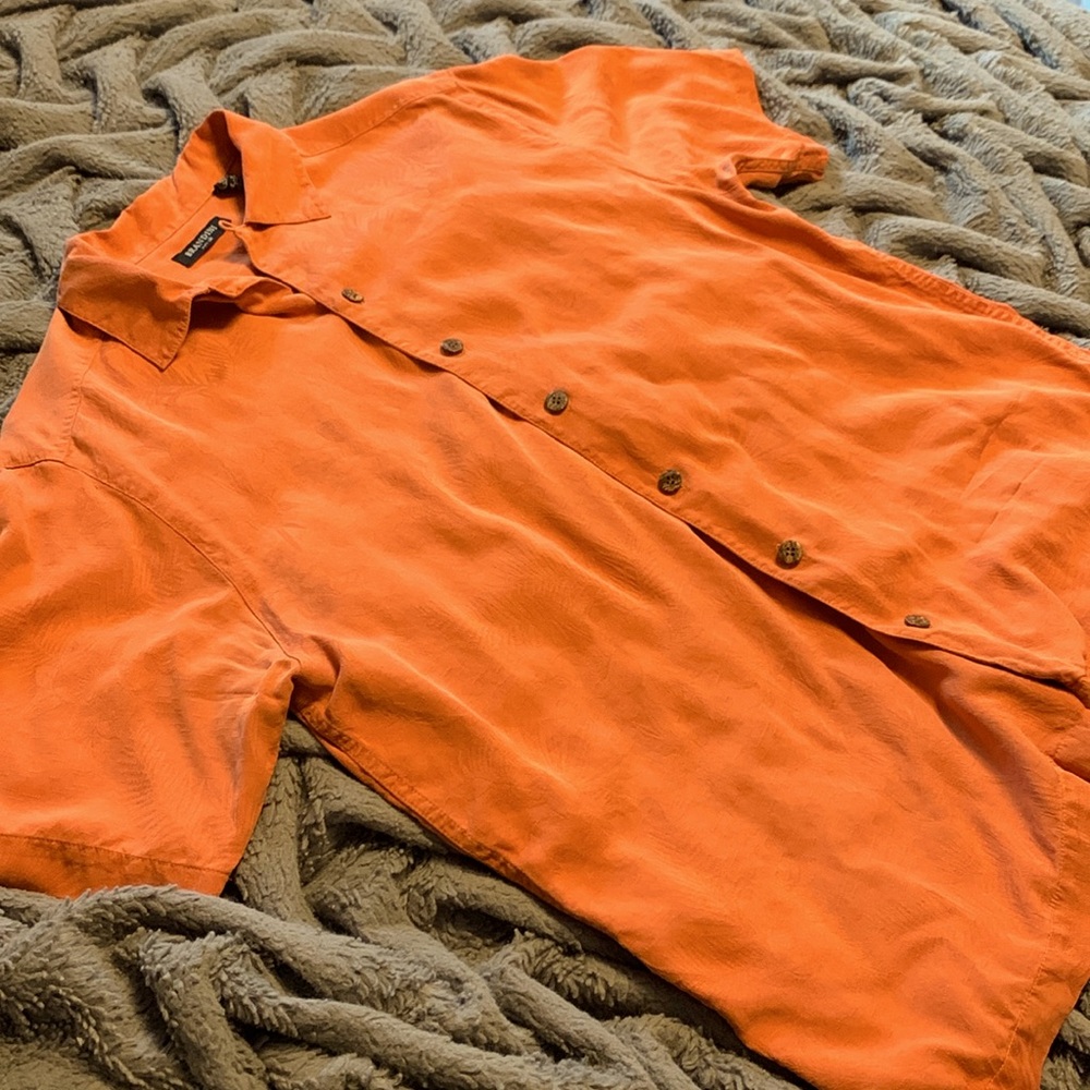 Vintage 100% Silk Hawaiian Shirt
